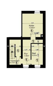 Grundriss Keller