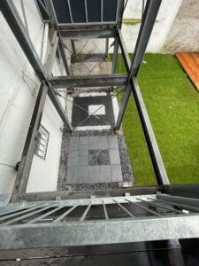 Blick Innenhof Ist-Zustand