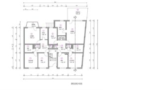 Bauzeichnung Einheit 2 Grendtor 14 _ Essen-Steele EG