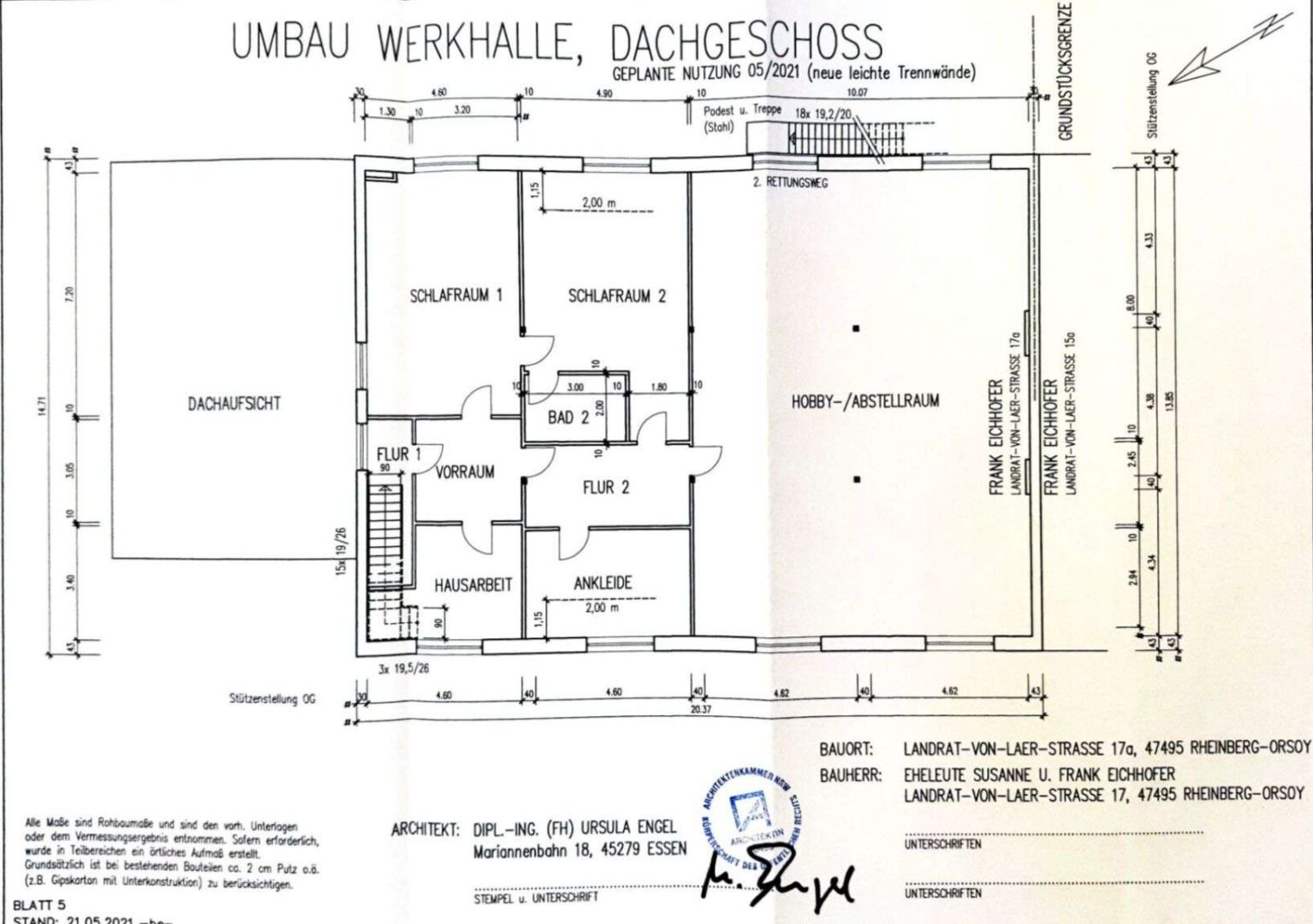 Grundriss Loft OG