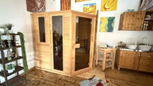 Sauna im Schlafzimmer